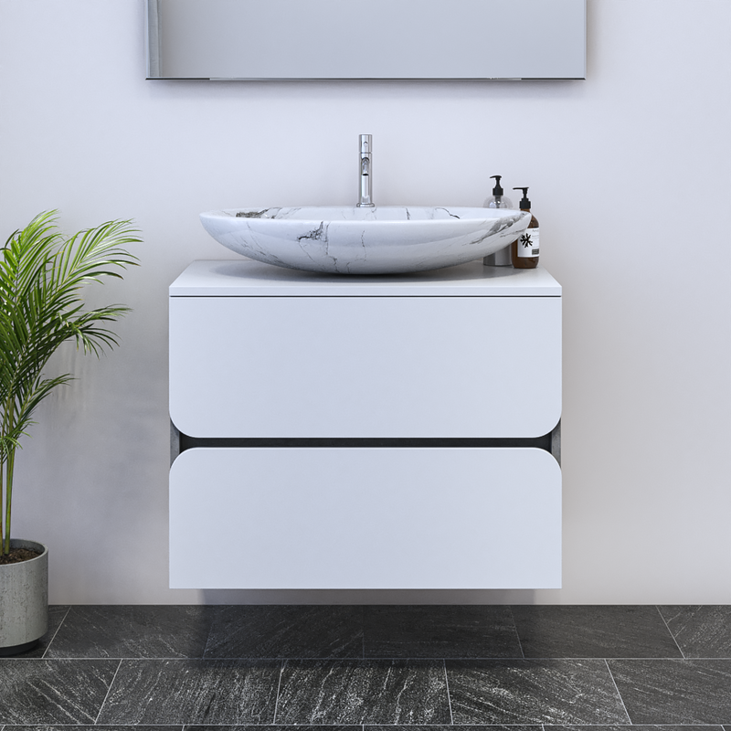 Azurro 2S 80 Floating Bathroom Vanity - Meble Furniture