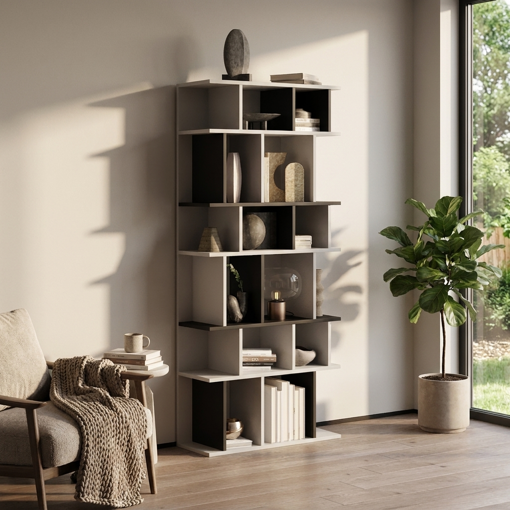 Palermo Bookcase, White/Black, photo 5 of 5