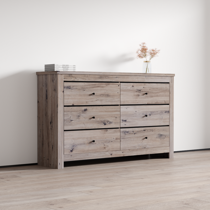 Kansas 6S Dresser - Meble Furniture