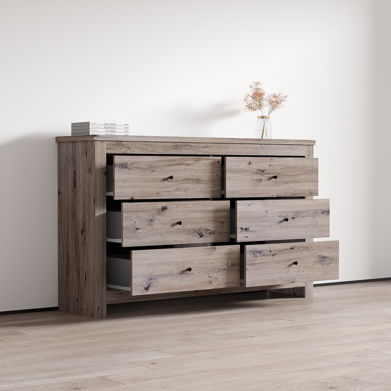 Kansas 6S Dresser - Meble Furniture