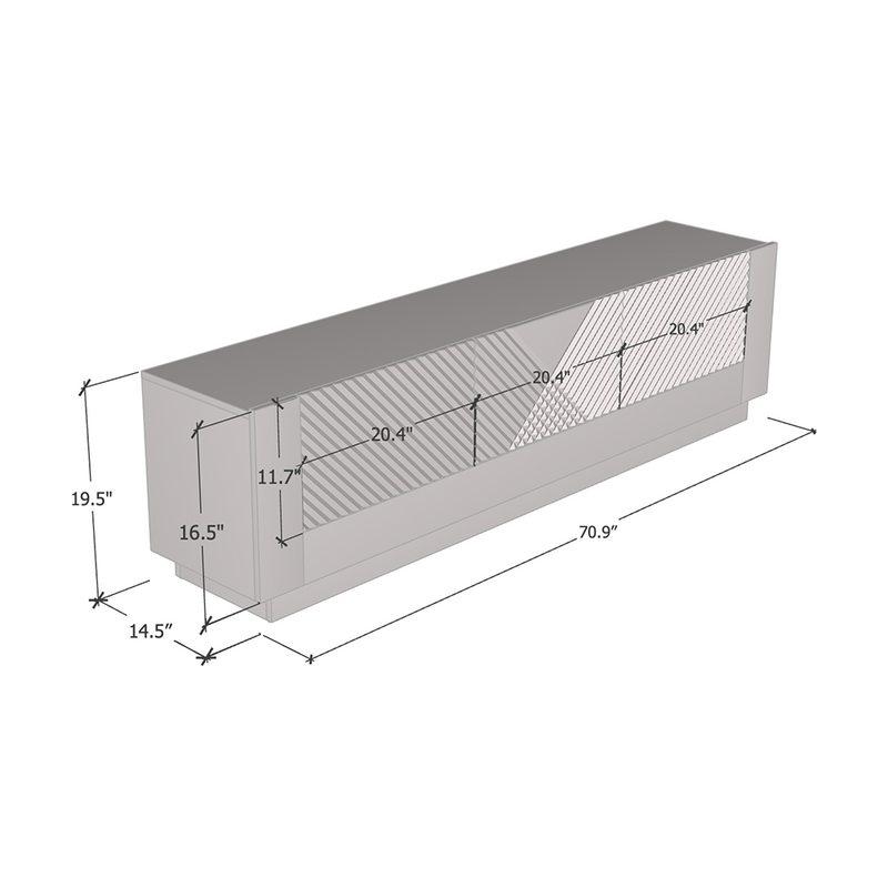 Passion 01 TV Stand - Meble Furniture