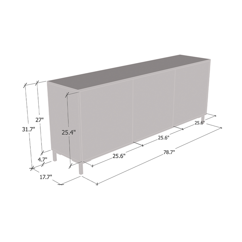 Marmo 190 Sideboard - Meble Furniture