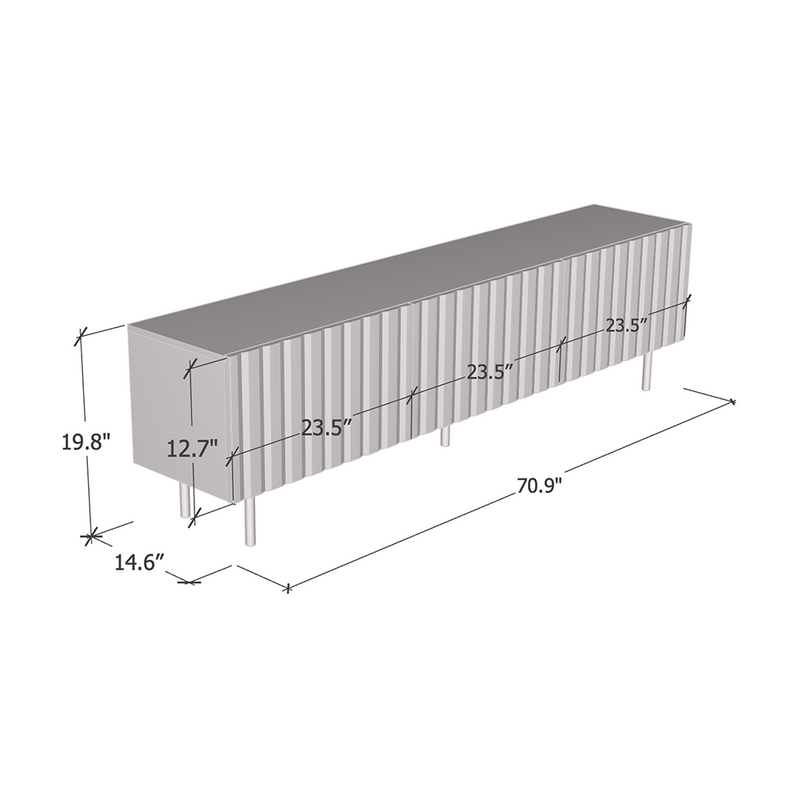 Pilar 01 TV Stand - Meble Furniture