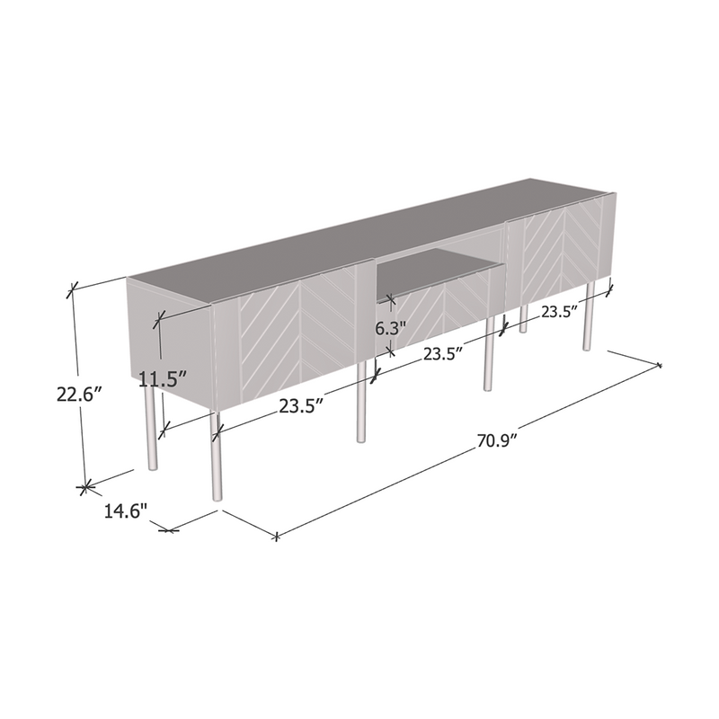 Leaf 01 TV Stand - Meble Furniture
