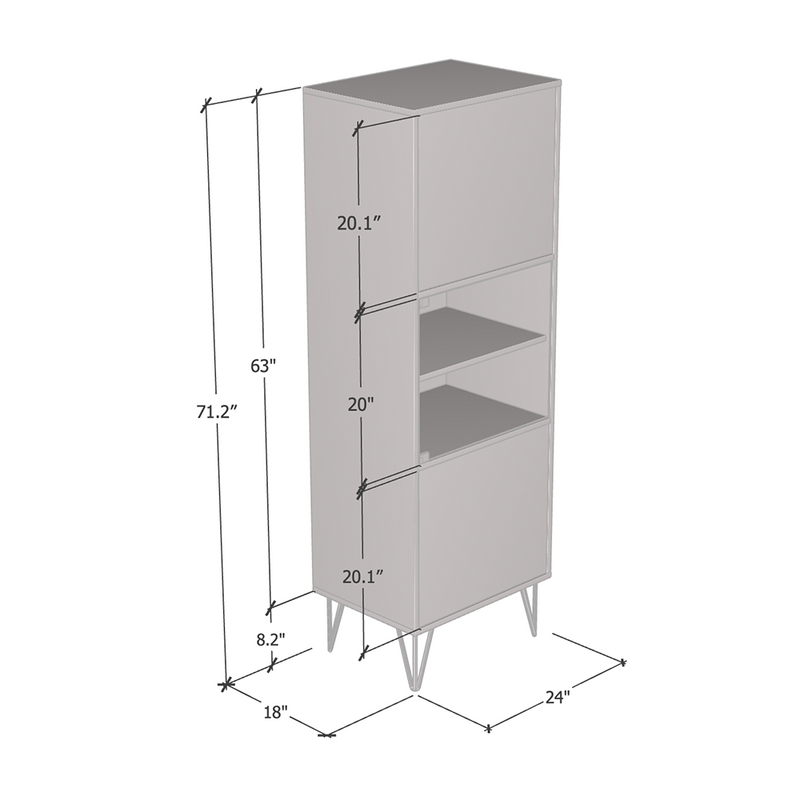 Peri Bookcase - Meble Furniture