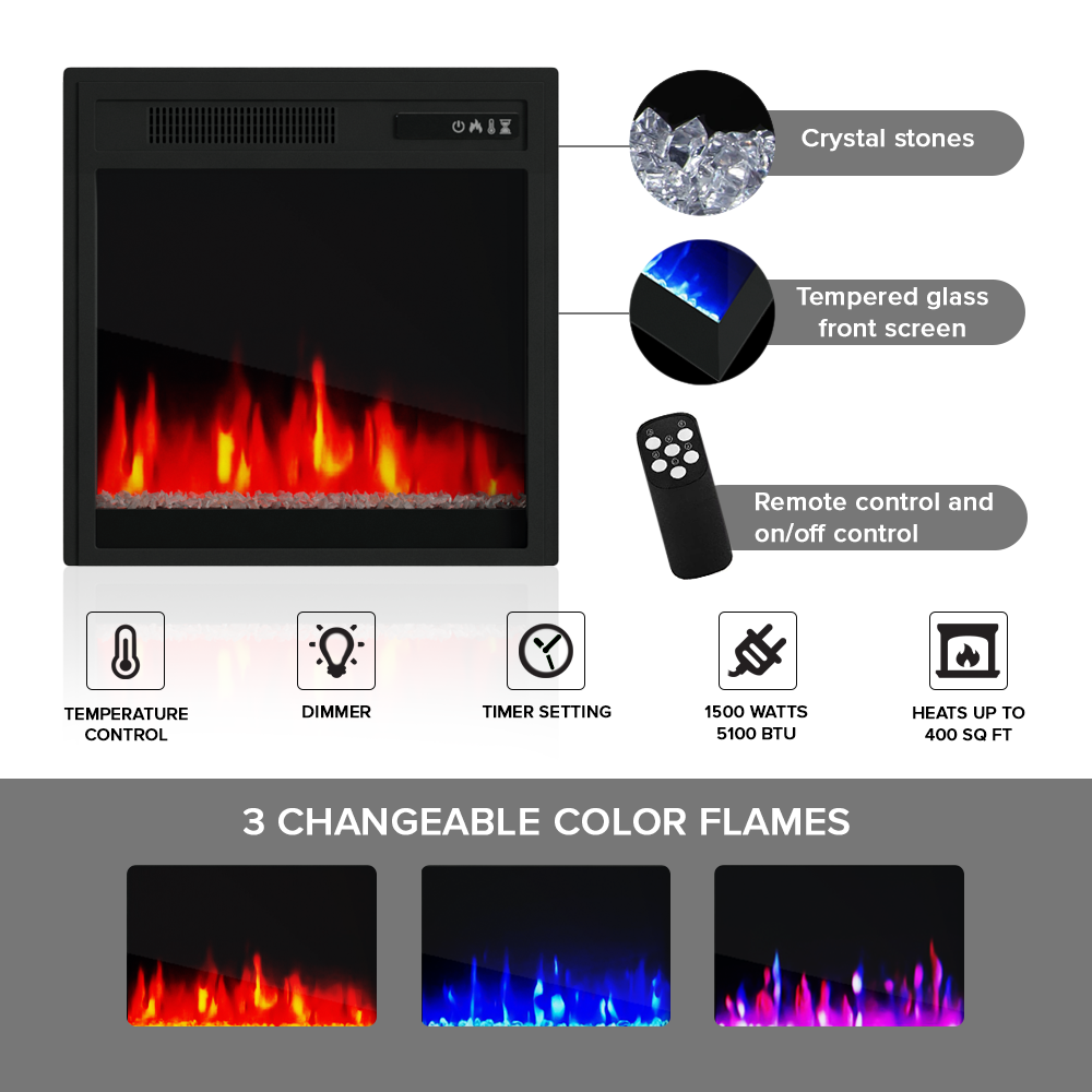 Manhattan Fireplace TV Stand - Meble Furniture
