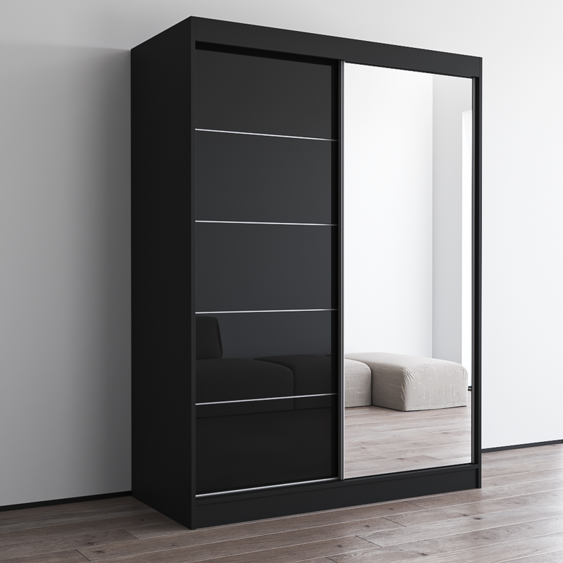 Aria 2D Wardrobe with Mirror - Meble Furniture