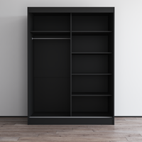 Aria 2D Wardrobe with All Mirror - Meble Furniture