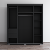 Aria 3D Wardrobe with Mirror - Meble Furniture