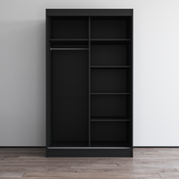Aria 2D Wardrobe with All Mirror - Meble Furniture