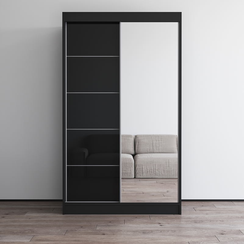 Aria 2D Wardrobe with Mirror - Meble Furniture
