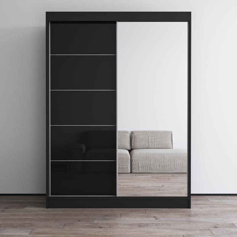 Aria 2D Wardrobe with Mirror - Meble Furniture