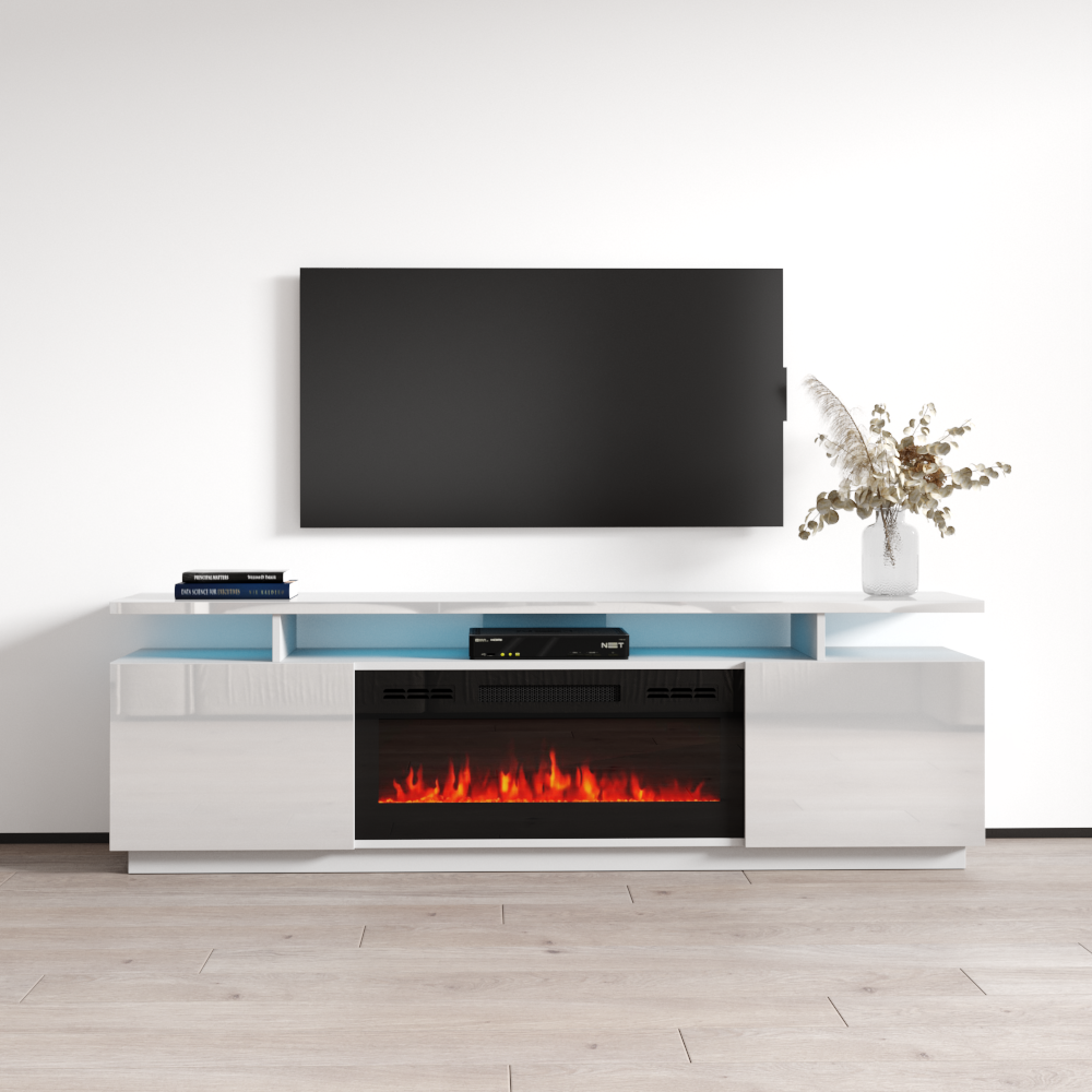 Meble Furniture Eva-KBL Fireplace TV Stand - Thumbnail 3