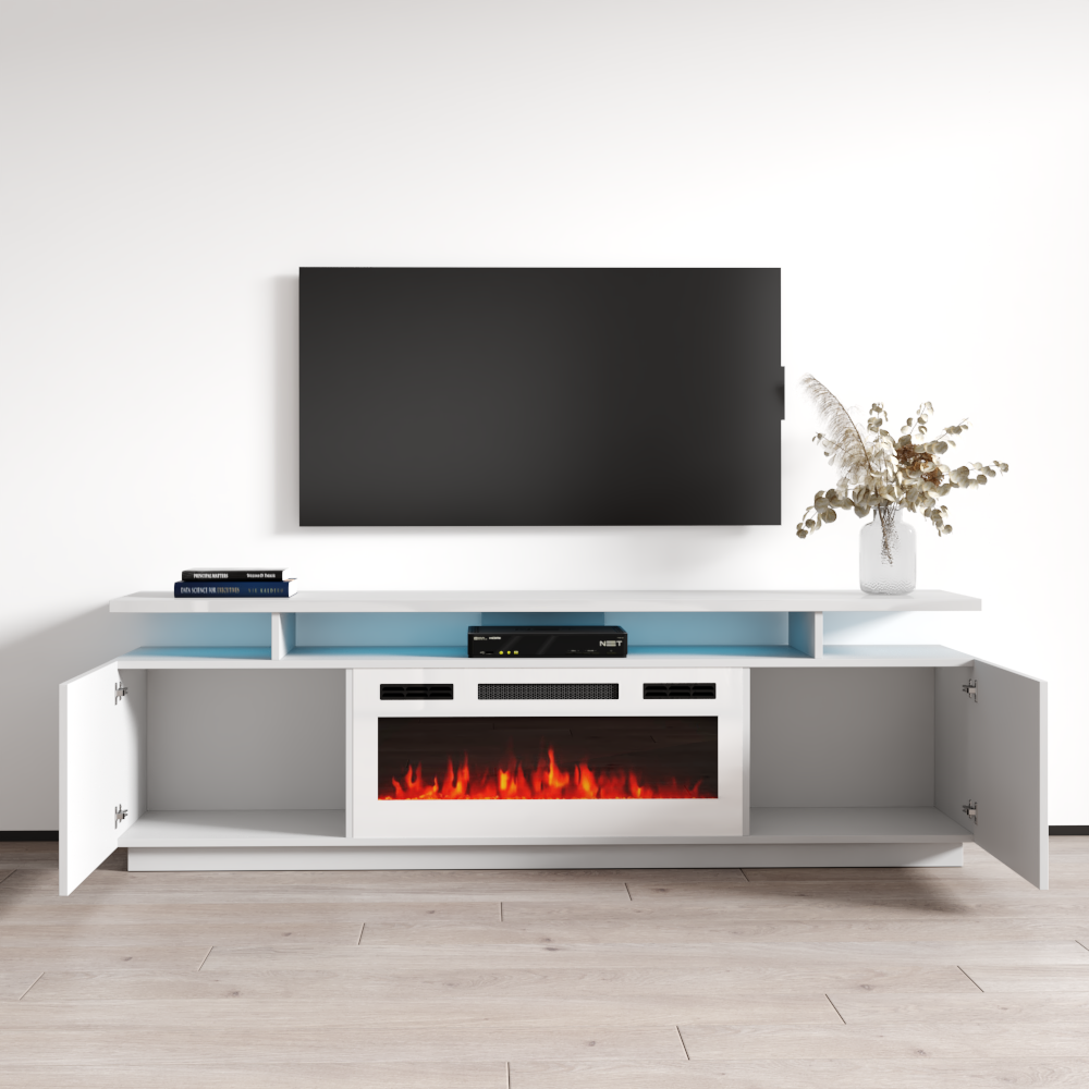 Eva-KWH Fireplace TV Stand - Meble Furniture