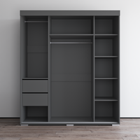 Aria 3D Wardrobe with Mirror - Meble Furniture