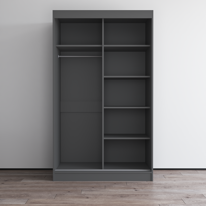 Aria 2D Wardrobe with Mirror - Meble Furniture