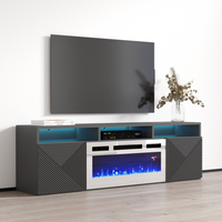 Giza WH-EF Floating Fireplace TV Stand - Meble Furniture