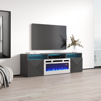 Giza WH-EF Floating Fireplace TV Stand - Meble Furniture