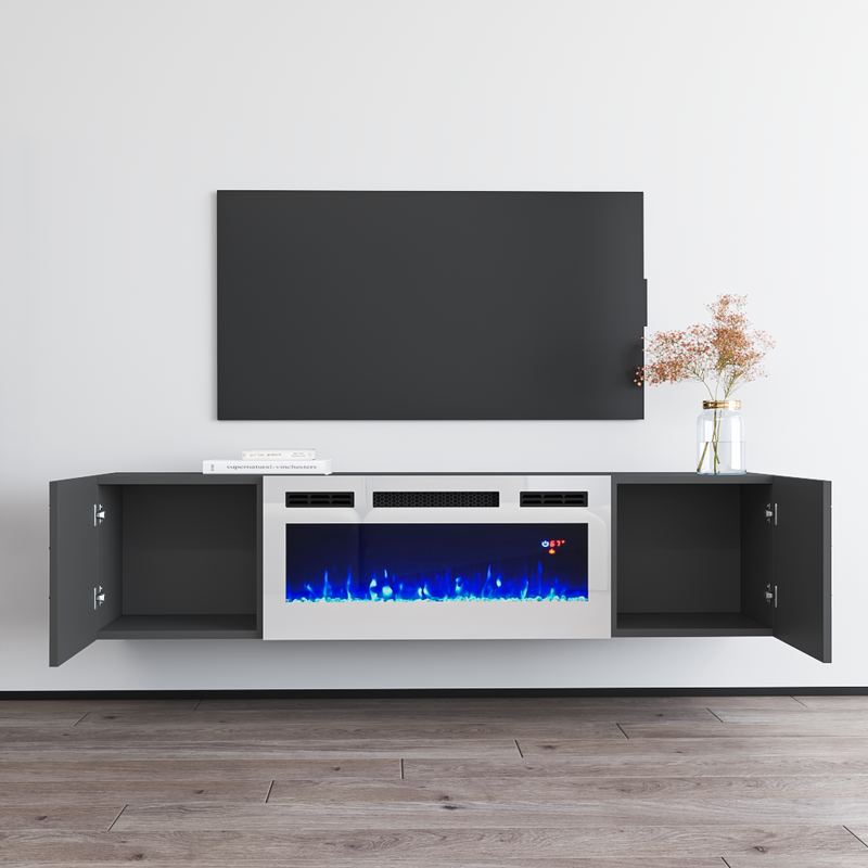 London WH-EF Fireplace TV Stand - Meble Furniture