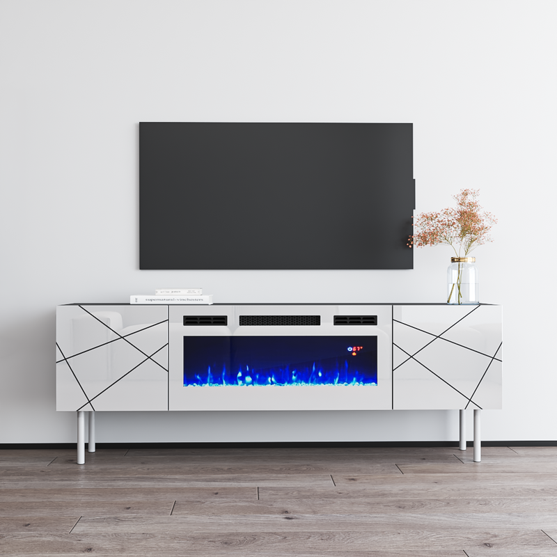 London WH-EF Fireplace TV Stand - Meble Furniture