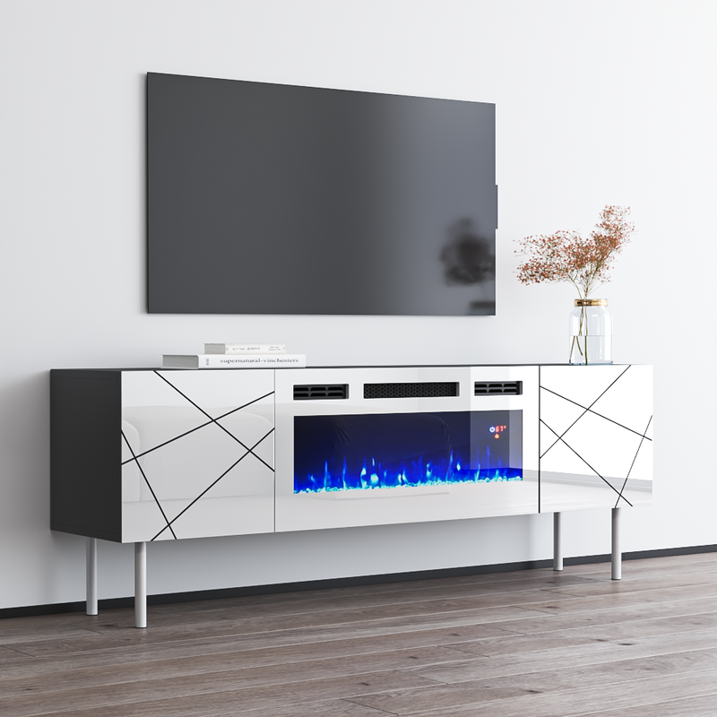 London WH-EF Fireplace TV Stand - Meble Furniture