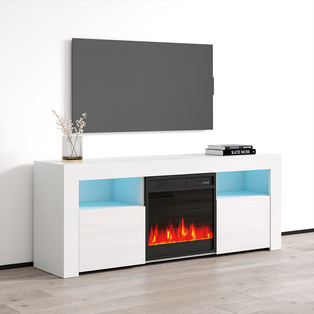 Milano 145EF Fireplace TV Stand - Meble Furniture