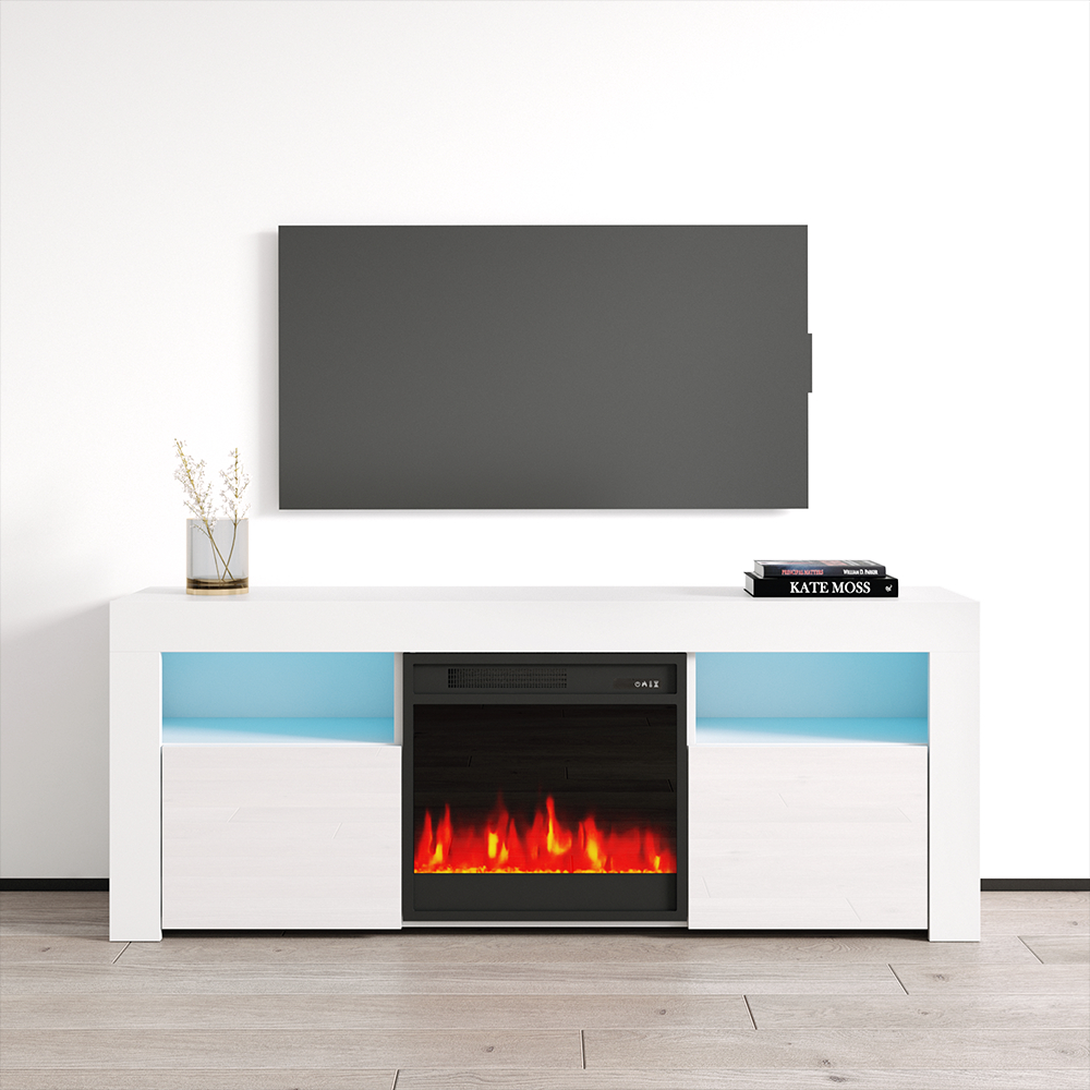 Milano 145EF Fireplace TV Stand - Meble Furniture