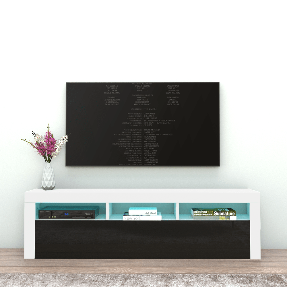 Milano Classic Wall Mounted Floating 63" TV Stand - Meble Furniture