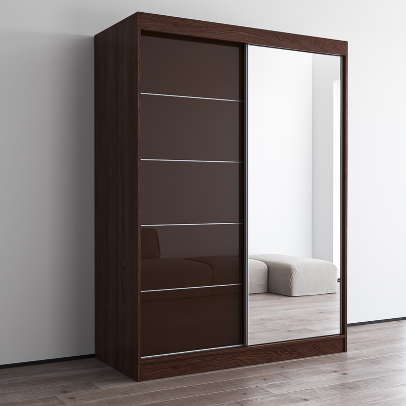Aria 2D Wardrobe with Mirror - Meble Furniture