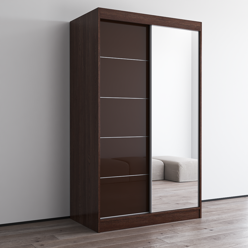 Aria 2D Wardrobe with Mirror - Meble Furniture