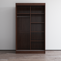 Aria 2D Wardrobe with All Mirror - Meble Furniture