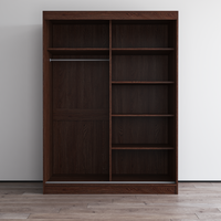 Aria 2D Wardrobe with All Mirror - Meble Furniture