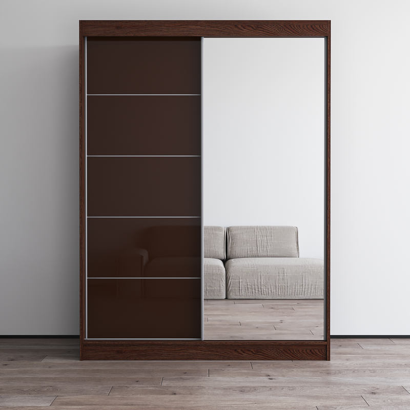 Aria 2D Wardrobe with Mirror - Meble Furniture