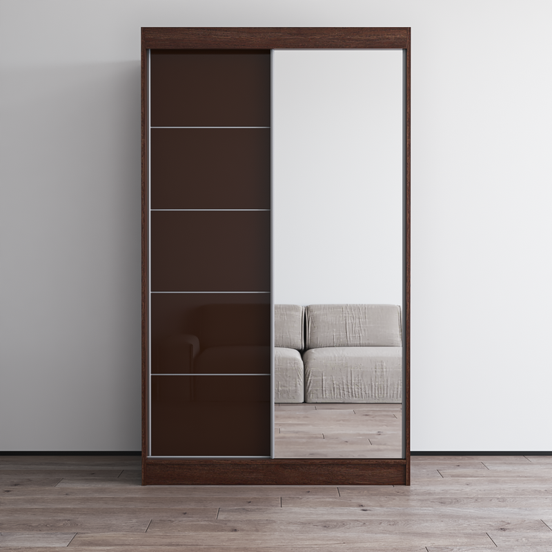 Aria 2D Wardrobe with Mirror - Meble Furniture