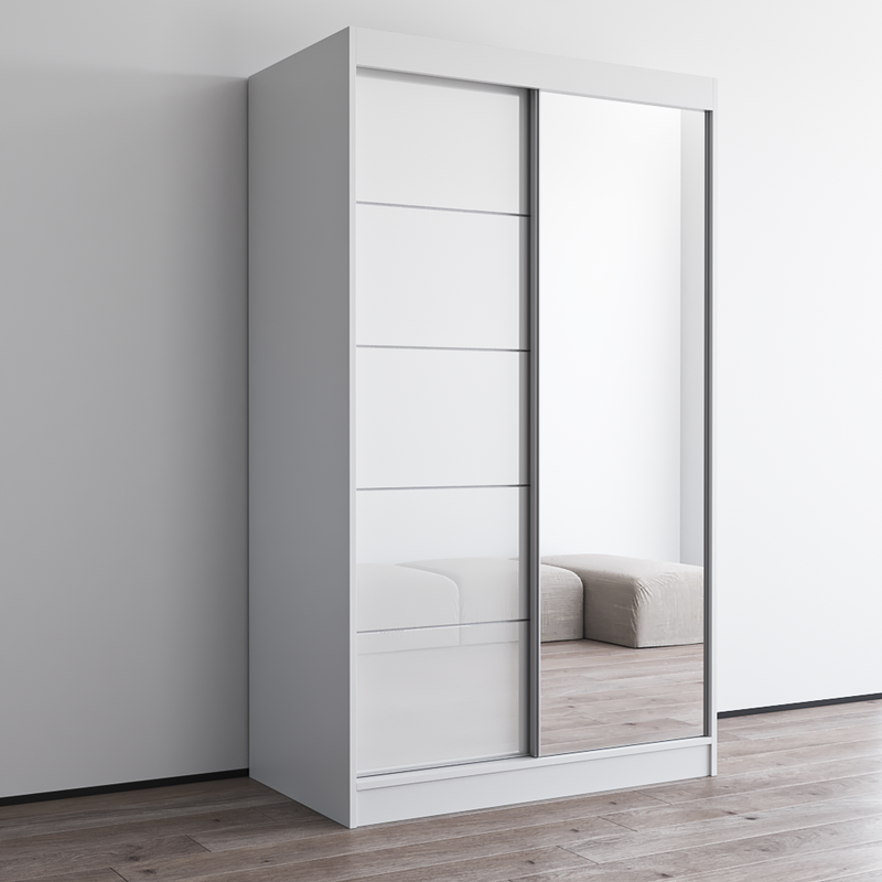 Aria 2D Wardrobe with Mirror - Meble Furniture