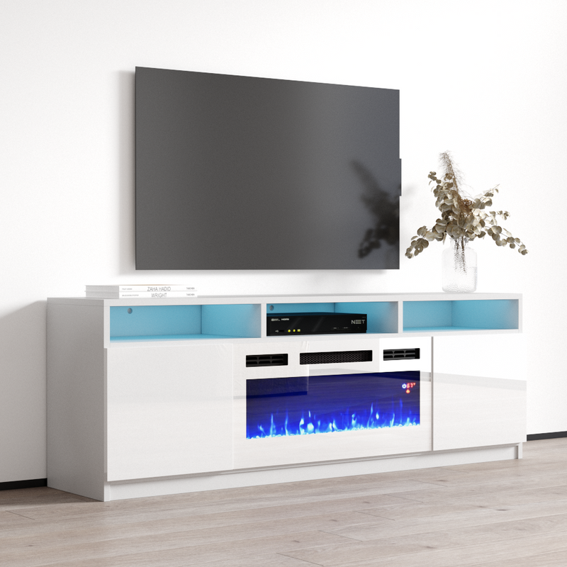 Reno WH05 Fireplace TV Stand - Meble Furniture