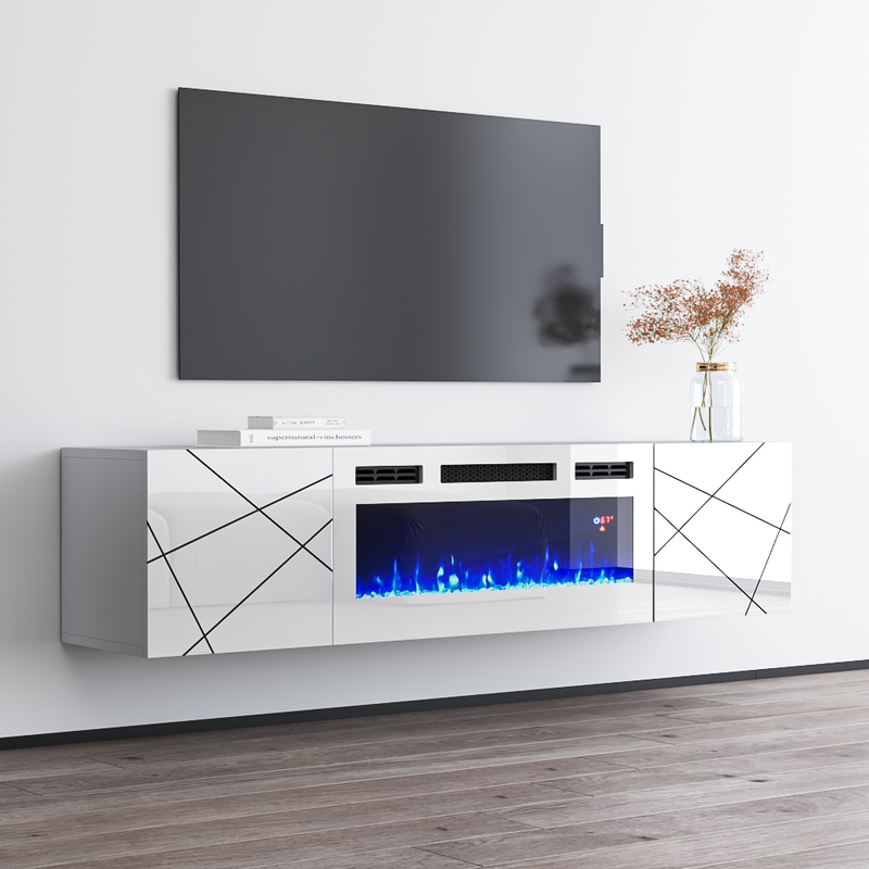 London WH-EF Fireplace TV Stand - Meble Furniture