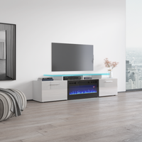 Rova BL-EF Fireplace TV Stand - Meble Furniture
