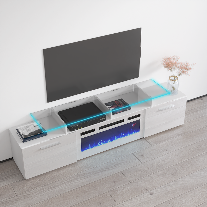 Rova WH-EF Fireplace TV Stand - Meble Furniture