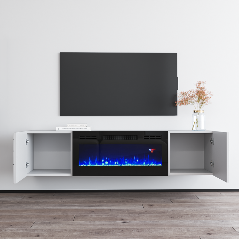 London BL-EF Fireplace TV Stand - Meble Furniture