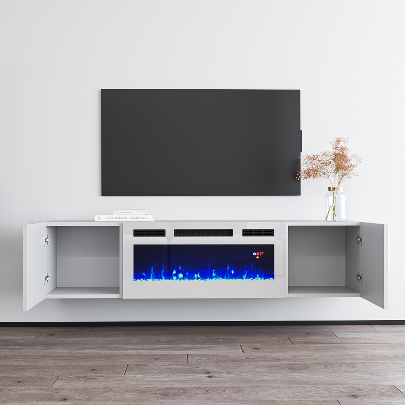 London WH-EF Fireplace TV Stand - Meble Furniture