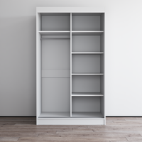 Aria 2D Wardrobe with Mirror - Meble Furniture