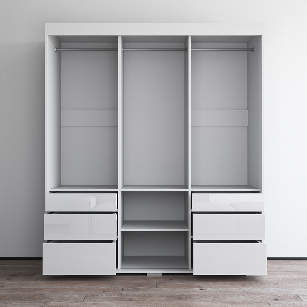 Monaco 3D Wardrobe - Meble Furniture