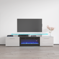 Rova BL-EF Fireplace TV Stand - Meble Furniture