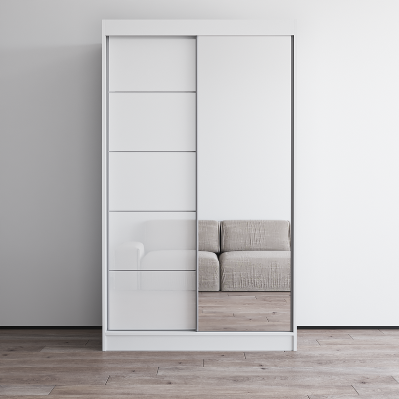 Aria 2D Wardrobe with Mirror - Meble Furniture