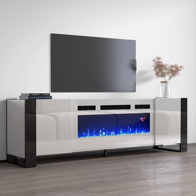 Woody WH-EF Fireplace TV Stand - Meble Furniture