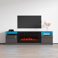 York 02 Fireplace TV Stand - Meble Furniture