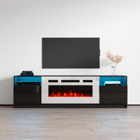 York WH02 Fireplace TV Stand - Meble Furniture