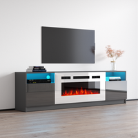 York WH02 Fireplace TV Stand - Meble Furniture