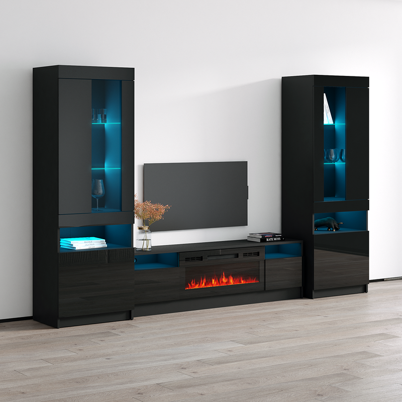 Duke BL-EF Entertainment Center - Meble Furniture